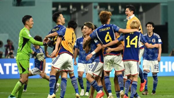 Japan defeated Germany 2 FIFA World Cup 2022