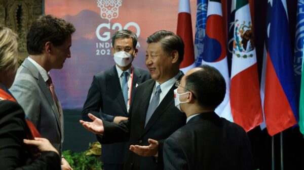 Nok jhok between Xi Jinping and Justin Trudea