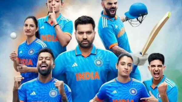 The Colors of Passion Indian Cricketers Embrace Vibrant New Jerseys