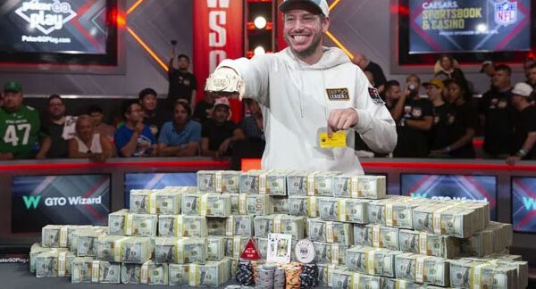 Daniel Weinman claims $12.1m prize at Poker World Series