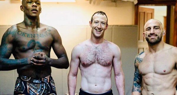 Mark Zuckerberg shows off ripped physique with trainers in Instagram post