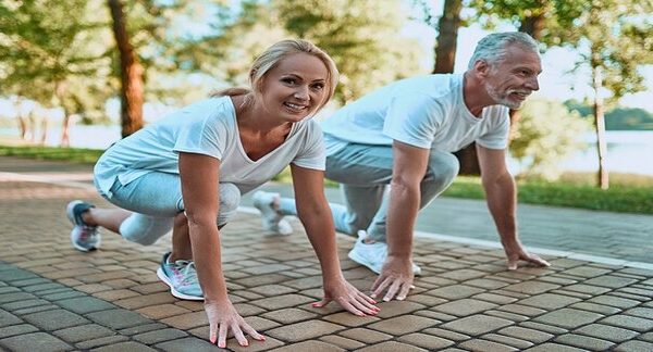 Lower you biological age by simple exercises and diet