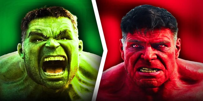 Red Hulk vs Green Hulk. Red Hulk will be played by Harrison Ford